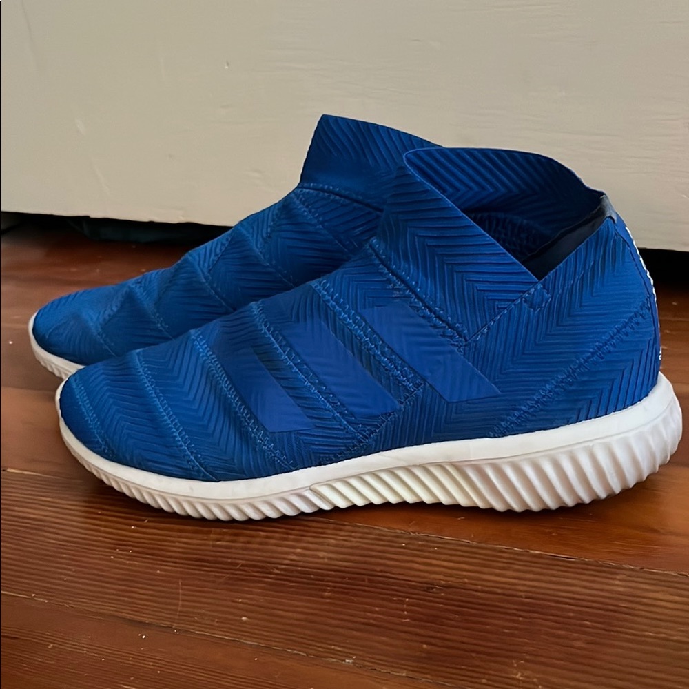 Adidas Nemeziz Tango 18.1 TR - Men's Blue Slip-On Sneakers